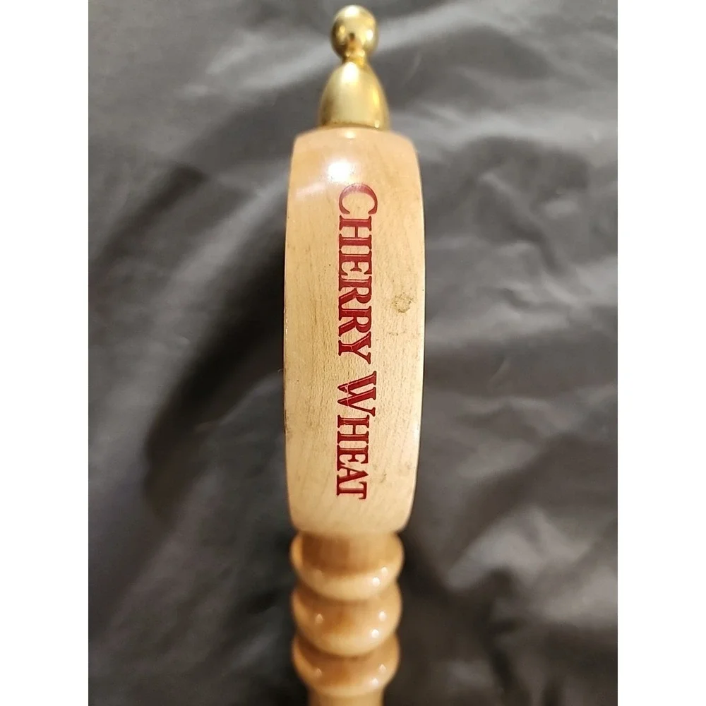 Samuel Adams Cherry‎ Wheat (Blonde Wood) Beer Tap Bar Pub Handle
